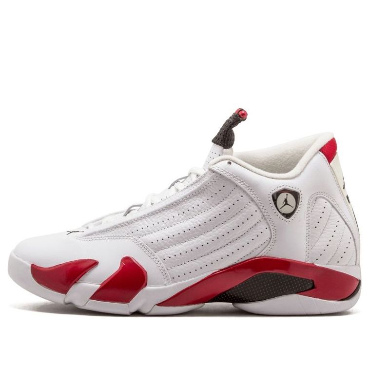 Air Jordan 14 Retro 'Candy Cane' 2012 487471-101 Signature Shoe