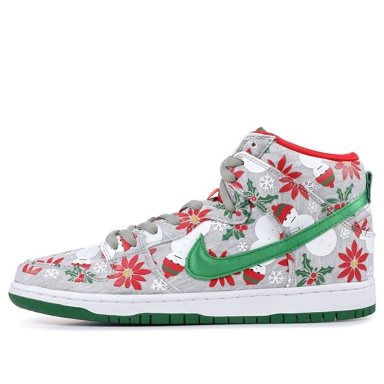 Nike Concepts x Dunk High Premium SB 'Ugly Christmas Sweater' 635525-036 Classic Sneakers